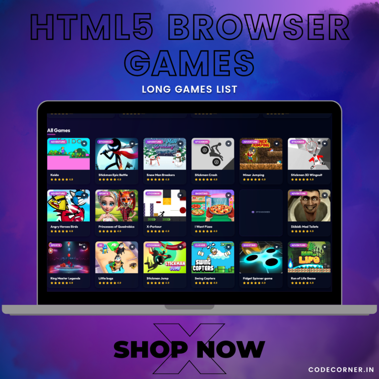 PlayZone – HTML5 Online Gaming Platform Website Template (Bootstrap 5 & PHP)