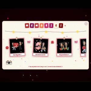 Secret Birthday Website Template - Midnight Countdown, Passcode, 10 Reasons Star Jar